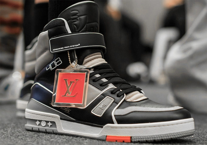 Men’s Artistic Director Virgil Abloh was inspired by vintage basketball shoes in creating his first Louis Vuitton sneaker design. The LV Trainer is both retro and innovative while incorporating several of Louis Vuitton's signatures and featuring exceptional Italian craftsmanship.