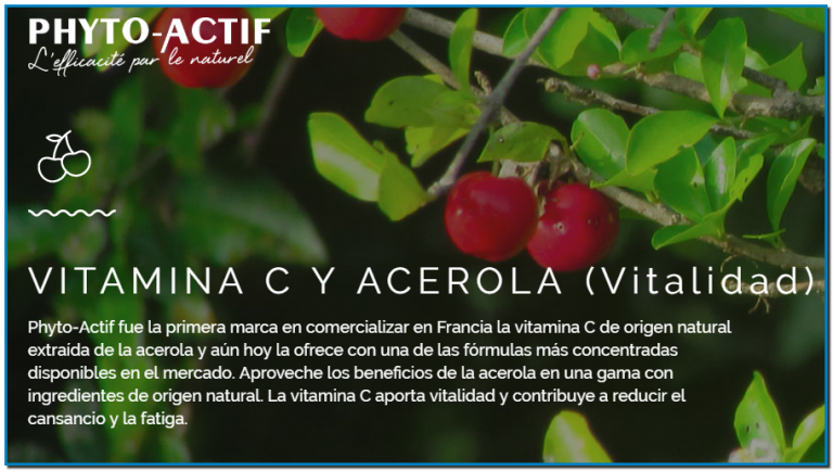 Comprar Phyto-Actif en Farmacia Central Andorra recibió el Premio Natexpo a la Innovación por su complemento alimenticio Acerola Start 100, una gragea masticable con acerola y rica en vitamina C