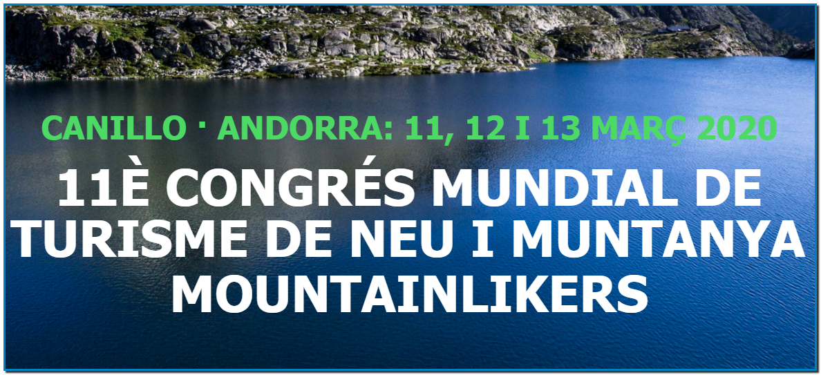 El Congrés mundial de turisme de neu i de muntanya és una iniciativa dels set Comuns d'Andorra i del Govern d’Andorra i l’Organització Mundial de Turisme