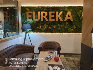 Menú Andorra a Taula Restaurant les Terres de l'Ebre a Hotel Eureka Escaldes Andorra