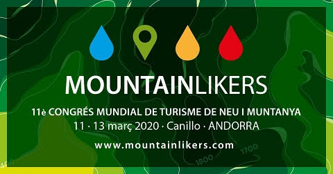 Congrés mundial de turisme de neu i de muntanya. Dimecres 11 de març del 2020 - Divendres 13 de març del 2020. Centre de Congressos d'Andorra la Vella, Andorra la Vella.
