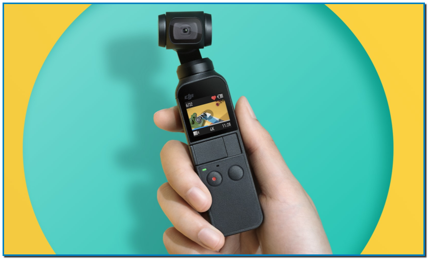 El Osmo Pocket es la cámara portátil con estabilizador en tres ejes más pequeña e inteligente del mundo fabricada por DJI