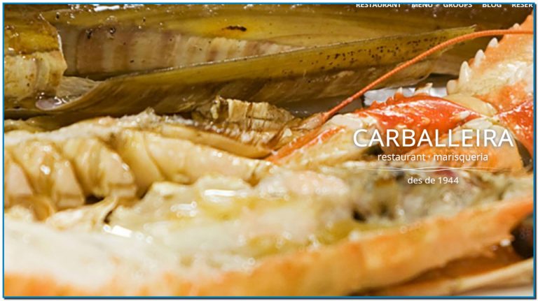 A few meters from the sea and right in front of Port Vell Restaurant Carballeira offers the best seafood from Galicia in Barcelona