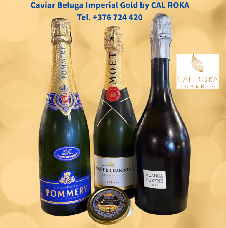 El Caviar Beluga Imperial Gold representa la cúspide del lujo gastronómico. No es solo un alimento, sino una experiencia sensorial que combina la genética del esturión más prestigioso con una selección visual meticulosa. Aquí tienes los detalles clave que lo hacen tan especial: 1. El Origen: El Gigante del Mar Proviene del esturión Huso huso, el más grande de todas las especies de esturión (puede llegar a pesar casi una tonelada). La denominación «Imperial Gold» suele referirse a una selección específica donde los granos no son los típicos grises o negros, sino que presentan matices dorados, ámbar o perla clara. 2. Características Organolépticas Tamaño del grano: Es el caviar con las huevas más grandes (entre 3 y 4 mm). Tienen una piel extremadamente fina que «estalla» delicadamente en el paladar. Color: Su tono dorado es natural y poco frecuente, lo que lo hace visualmente impactante para presentaciones de alta cocina. Sabor: Es famoso por su textura mantecosa y cremosa, con un retrogusto prolongado que recuerda a las nueces y notas minerales. A diferencia de otros caviares, su sabor es suave y nada «pescado». 3. ¿Por qué es tan exclusivo? Tiempo de maduración: Un esturión Beluga tarda entre 15 y 20 años en alcanzar la madurez necesaria para producir hueva. Mantener al animal durante dos décadas antes de obtener el producto explica su elevado precio. Selección Manual: La etiqueta «Imperial» indica que los expertos han seleccionado manualmente solo los granos de mayor tamaño, mejor textura y color más uniforme. Consejos para su degustación Para no arruinar un producto de este calibre, ten en cuenta estas reglas de oro: Evita el metal: Nunca uses cucharas de acero o plata, ya que alteran el sabor (se oxidan al contacto). Usa siempre nácar, hueso o cristal. La temperatura: Debe servirse muy frío, preferiblemente sobre un cuenco de cristal incrustado en hielo picado. Maridaje: Lo ideal es un Champagne brut muy frío o un vodka de alta gama servido helado, ya que limpian el paladar entre bocado y bocado.