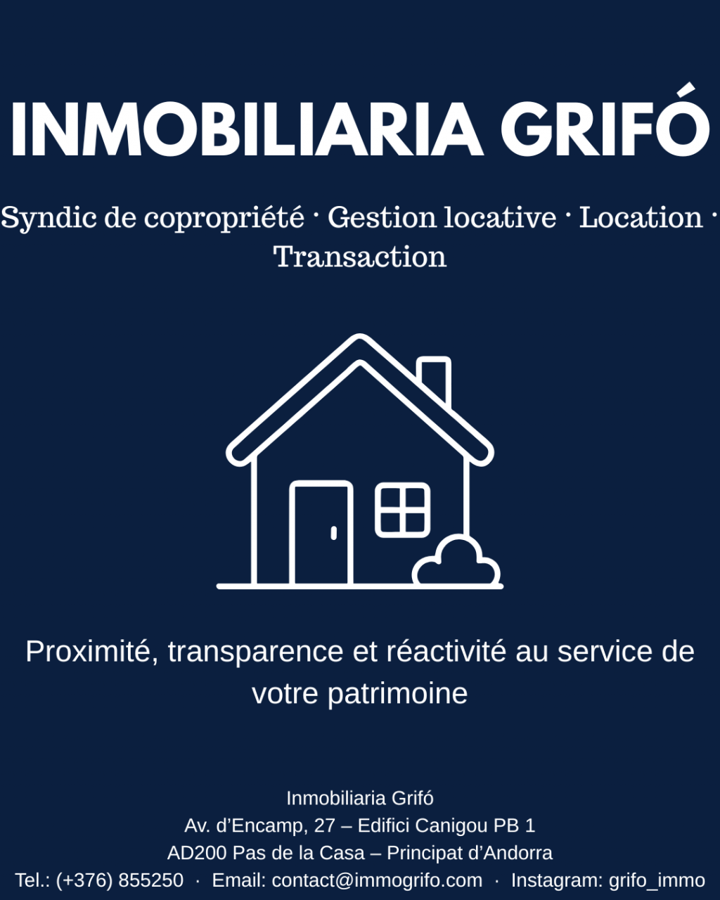 Immogrifo et GrifoVacances. Notre vision du métier de syndic de copropriété nous amène à assurer en permanence la défense des intérêts des copropriétaires, à valoriser leur patrimoine et à mettre en place une bonne gestion quotidienne de leur immeuble. Pour cela nous mettons tout en œuvre pour vous garantir proximité, transparence et réactivité. L’agence Grifo regroupe des personnes partageant les mêmes valeurs humaines et la même vision du métier. Le cœur de notre engagement est de mettre nos compétences et notre savoir-faire au service de nos clients en garantissant la meilleure qualité de service dans une agence à taille humaine. Agence immobilière spécialisée dans les métiers de syndic de copropriété, de gestion locative, de location et de transaction, l'agence GRIFO est à l’écoute de vos besoins et vous conseille dans la réalisation de votre projet immobilier. Nous veillons à conserver des équipes stables avec un volume de travail cohérent pour vous accompagner avec toute la disponibilité et le professionnalisme qui sont de rigueur. Cette lettre d’introduction ne me permettant pas de présenter lisiblement l’ensemble des prestations que nous proposons. Notamment, notre charte qualité ou nos ressources internes en matière de droit des assurances, de suivi de sinistres et de recouvrement de charges. Ou encore nos partenariats avec des acteurs locaux ou nationaux, je vous invite à consulter les rubriques détaillées ci-ensuite. Je reste à votre écoute et vous remercie pour l’intérêt que vous portez à notre société. CHARTE Article 1 : Aptitude professionnelle Nous satisfaisons aux conditions requises par la loi du 2 janvier 1970 relative aux conditions d’exercice de l’activité de syndic de copropriété, particulièrement en termes de garantie financière et carte professionnelle valide. Article 2 : Déontologie Par ailleurs, nous accomplissons notre mission dans le respect des lois et des règlements en vigueur. Article 3 : Expertise et formation Cependant, nous nous assurons de la formation continue de nos équipes dans les domaines techniques, juridiques, administratifs et comptables de l’immobilier. Article 4 : Qualité de service De plus, nous proposons une gestion d’immeubles par des gestionnaires expérimentés maîtrisant tous les aspects techniques, juridiques et comptables de l’immobilier. Article 5 : Maîtrise des charges Ainsi, nous recherchons la performance économique des budgets de nos copropriétés. L'ensemble des dépenses et des contrats de maintenance est étudié avec le conseil syndical lors de la prise de gestion d’un immeuble. Article 6 : Disponibilité Nous sommes à l’écoute des copropriétaires, par téléphone et par mail. Également sur simple rendez-vous convenu à l’avance. Chaque client dispose des coordonnées de leurs interlocuteurs dédiés. Article 7 : Efficacité et réactivité Les demandes des copropriétaires sont toutes suivies de retour, les travaux et autres décisions prises en assemblée générale sont exécutés en temps. LES PRESTATIONS Les prestations couvrent l’ensemble des aspects de l’administration, de la conservation et de l’entretien des parties communes des résidences de services. Gestion juridique De plus, nous prenons en charge l’organisation juridique de la copropriété (assemblées générales : convocations, tenue des réunions, rédaction et diffusion des procès-verbaux, enregistrements), assurons l’exécution des dispositions du règlement de copropriété et des délibérations d’assemblée générale, suivons l’évolution juridique du statut de la copropriété. Gestion des contrats Nous rédigeons et négocions l’ensemble des contrats concernant les parties communes. L’objectif étant ainsi d’assurer la conservation et la valorisation de votre patrimoine immobilier, le tout par maîtrise des charges. Gestion de la comptabilité Nous établissons la comptabilité (trésorerie, appels de provisions trimestriels, présentation annuelle des comptes, paiement des factures courantes…) Gestion et suivi des travaux De plus, nous assurons le suivi des travaux réalisés par des entreprises que nous sélectionnons avec soin. Gestion des sinistres / procédures De plus, nous assurons la gestion des sinistres multirisques ou constructeurs* auxquels nous apportons une solution rapide et efficace. De plus, nous régissons et suivons les procédures judiciaires, dans le cadre de dommages ou/et malfaçons, accompagnés par des avocats et experts spécialisés dans le bâtiment et la construction. Contactez-nous pour plus d’informations. LES SPÉCIFICITÉS Visites régulières Nous faisons des visites régulières de site avec un compte-rendu relevant les points positifs et négatifs relatifs à la résidence et à son exploitation que nous transmettons à l’ensemble des copropriétaires. Partenariats avec des entreprises nationales et des artisans locaux Des partenariats avec des entreprises nationales et des artisans locaux nous permettent d’avoir une réelle réactivité et efficacité. L’agence GRIFO négocie des contrats dits « cadres » afin d’avoir des prestations et des prix optimums (ascenseur, sécurité incendie, assurance, …). Des relations régulières et privilégiées avec les acteurs locaux font partie de nos spécificités. Partenariats avec des bureaux de contrôle et des bureaux d’études Une expertise dans la mise en jeu des garanties