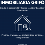 Immogrifo et GrifoVacances. Notre vision du métier de syndic de copropriété nous amène à assurer en permanence la défense des intérêts des copropriétaires, à valoriser leur patrimoine et à mettre en place une bonne gestion quotidienne de leur immeuble. Pour cela nous mettons tout en œuvre pour vous garantir proximité, transparence et réactivité. L’agence Grifo regroupe des personnes partageant les mêmes valeurs humaines et la même vision du métier. Le cœur de notre engagement est de mettre nos compétences et notre savoir-faire au service de nos clients en garantissant la meilleure qualité de service dans une agence à taille humaine. Agence immobilière spécialisée dans les métiers de syndic de copropriété, de gestion locative, de location et de transaction, l'agence GRIFO est à l’écoute de vos besoins et vous conseille dans la réalisation de votre projet immobilier. Nous veillons à conserver des équipes stables avec un volume de travail cohérent pour vous accompagner avec toute la disponibilité et le professionnalisme qui sont de rigueur. Cette lettre d’introduction ne me permettant pas de présenter lisiblement l’ensemble des prestations que nous proposons. Notamment, notre charte qualité ou nos ressources internes en matière de droit des assurances, de suivi de sinistres et de recouvrement de charges. Ou encore nos partenariats avec des acteurs locaux ou nationaux, je vous invite à consulter les rubriques détaillées ci-ensuite. Je reste à votre écoute et vous remercie pour l’intérêt que vous portez à notre société. CHARTE Article 1 : Aptitude professionnelle Nous satisfaisons aux conditions requises par la loi du 2 janvier 1970 relative aux conditions d’exercice de l’activité de syndic de copropriété, particulièrement en termes de garantie financière et carte professionnelle valide. Article 2 : Déontologie Par ailleurs, nous accomplissons notre mission dans le respect des lois et des règlements en vigueur. Article 3 : Expertise et formation Cependant, nous nous assurons de la formation continue de nos équipes dans les domaines techniques, juridiques, administratifs et comptables de l’immobilier. Article 4 : Qualité de service De plus, nous proposons une gestion d’immeubles par des gestionnaires expérimentés maîtrisant tous les aspects techniques, juridiques et comptables de l’immobilier. Article 5 : Maîtrise des charges Ainsi, nous recherchons la performance économique des budgets de nos copropriétés. L'ensemble des dépenses et des contrats de maintenance est étudié avec le conseil syndical lors de la prise de gestion d’un immeuble. Article 6 : Disponibilité Nous sommes à l’écoute des copropriétaires, par téléphone et par mail. Également sur simple rendez-vous convenu à l’avance. Chaque client dispose des coordonnées de leurs interlocuteurs dédiés. Article 7 : Efficacité et réactivité Les demandes des copropriétaires sont toutes suivies de retour, les travaux et autres décisions prises en assemblée générale sont exécutés en temps. LES PRESTATIONS Les prestations couvrent l’ensemble des aspects de l’administration, de la conservation et de l’entretien des parties communes des résidences de services. Gestion juridique De plus, nous prenons en charge l’organisation juridique de la copropriété (assemblées générales : convocations, tenue des réunions, rédaction et diffusion des procès-verbaux, enregistrements), assurons l’exécution des dispositions du règlement de copropriété et des délibérations d’assemblée générale, suivons l’évolution juridique du statut de la copropriété. Gestion des contrats Nous rédigeons et négocions l’ensemble des contrats concernant les parties communes. L’objectif étant ainsi d’assurer la conservation et la valorisation de votre patrimoine immobilier, le tout par maîtrise des charges. Gestion de la comptabilité Nous établissons la comptabilité (trésorerie, appels de provisions trimestriels, présentation annuelle des comptes, paiement des factures courantes…) Gestion et suivi des travaux De plus, nous assurons le suivi des travaux réalisés par des entreprises que nous sélectionnons avec soin. Gestion des sinistres / procédures De plus, nous assurons la gestion des sinistres multirisques ou constructeurs* auxquels nous apportons une solution rapide et efficace. De plus, nous régissons et suivons les procédures judiciaires, dans le cadre de dommages ou/et malfaçons, accompagnés par des avocats et experts spécialisés dans le bâtiment et la construction. Contactez-nous pour plus d’informations. LES SPÉCIFICITÉS Visites régulières Nous faisons des visites régulières de site avec un compte-rendu relevant les points positifs et négatifs relatifs à la résidence et à son exploitation que nous transmettons à l’ensemble des copropriétaires. Partenariats avec des entreprises nationales et des artisans locaux Des partenariats avec des entreprises nationales et des artisans locaux nous permettent d’avoir une réelle réactivité et efficacité. L’agence GRIFO négocie des contrats dits « cadres » afin d’avoir des prestations et des prix optimums (ascenseur, sécurité incendie, assurance, …). Des relations régulières et privilégiées avec les acteurs locaux font partie de nos spécificités. Partenariats avec des bureaux de contrôle et des bureaux d’études Une expertise dans la mise en jeu des garanties