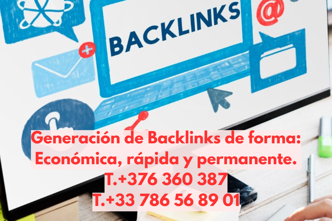 Servei de Creació Ràpida de Backlinks. Indexació Accelerada a Google. Preus econòmics. WhatsApp: +376360387 – +33786568901. Si vols que la teva web aparegui abans a Google, aquest servei és exactament el que necessites. El nostre sistema genera quilòmetres d'enllaços entrants semiautomàtics en qüestió d'hores, enviant el teu lloc a directoris, pàgines “Whois” i webs d'estadístiques que Google rastreja constantment. Què aconseguim? Indexació immediata a Google i altres cercadors Milers de Backlinks nous creats de forma semiautomàtica. Major autoritat del domini Millor posicionament SEO en menys temps Per què funciona? I funciona molt bé. Més de 1.000 webs posicionades a Google en els darrers 5 anys. El nostre programari especialitzat envia la teva web a milers de directoris i plataformes d'anàlisi, generant un volum massiu de senyals externs que obliguen Google a rastrejar i indexar el vostre lloc molt més ràpid.