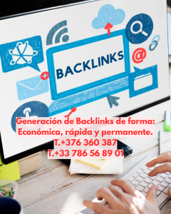 Servei de Creació Ràpida de Backlinks. Indexació Accelerada a Google. Preus econòmics. WhatsApp: +376360387 – +33786568901. Si vols que la teva web aparegui abans a Google, aquest servei és exactament el que necessites. El nostre sistema genera quilòmetres d'enllaços entrants semiautomàtics en qüestió d'hores, enviant el teu lloc a directoris, pàgines “Whois” i webs d'estadístiques que Google rastreja constantment. Què aconseguim? Indexació immediata a Google i altres cercadors Milers de Backlinks nous creats de forma semiautomàtica. Major autoritat del domini Millor posicionament SEO en menys temps Per què funciona? I funciona molt bé. Més de 1.000 webs posicionades a Google en els darrers 5 anys. El nostre programari especialitzat envia la teva web a milers de directoris i plataformes d'anàlisi, generant un volum massiu de senyals externs que obliguen Google a rastrejar i indexar el vostre lloc molt més ràpid.